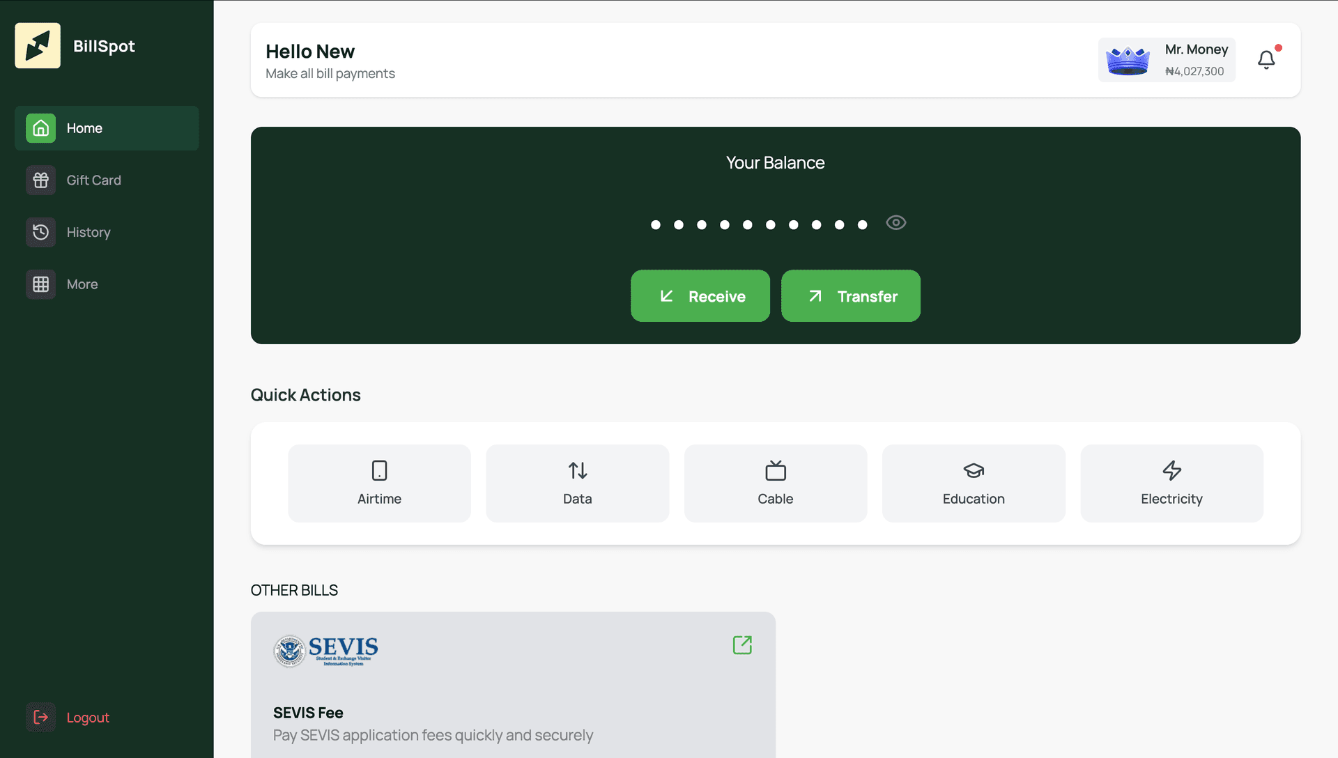 Banking Dashboard